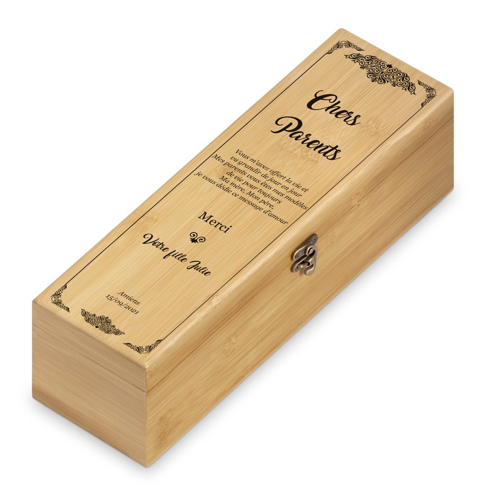 Murrano Personalized Wine Accessory Kit for Parents