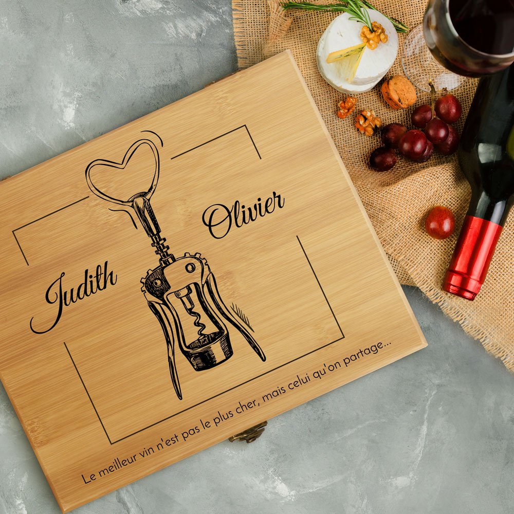 Murrano Customized Sommelier Set for a Couple