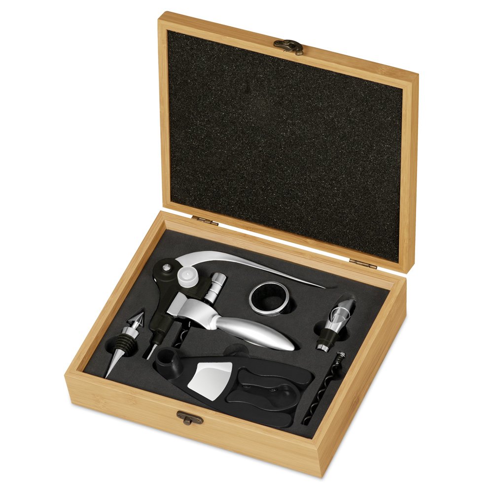 Murrano Sommelier Gift Set for Couple - Personalized Wedding Present