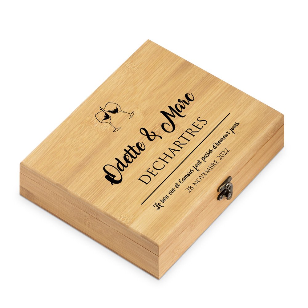 Murrano Personalized Sommelier Kit for Him and Her