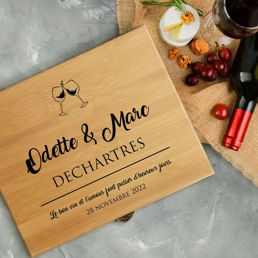 Murrano Personalized Sommelier Kit for Him and Her