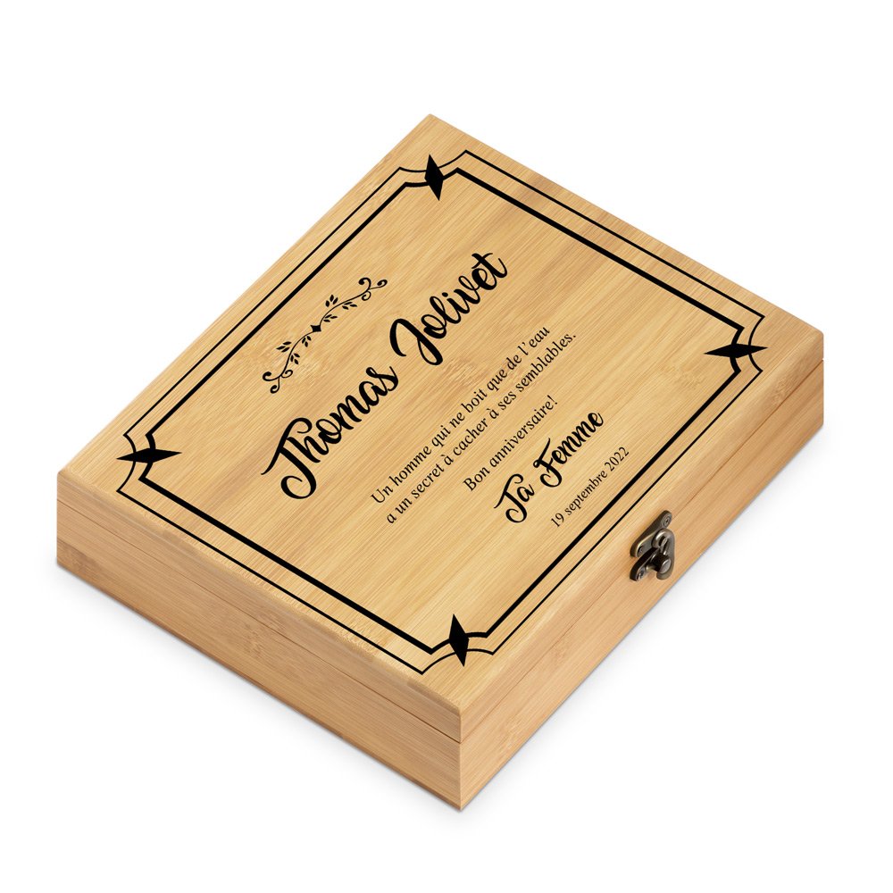 Murrano Personalized Sommelier Kit for Husband's Birthday