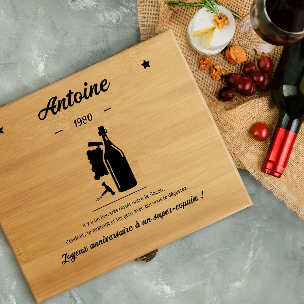 Murrano Sommelier Gift Set for a Friend's Birthday