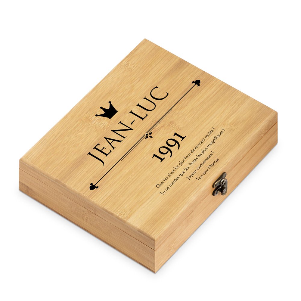 Murrano Personalized Sommelier Set for a Friend's Birthday