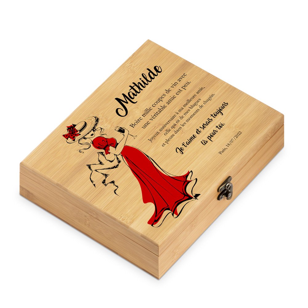 Murrano Sommelier Gift Set for Best Friend's Birthday
