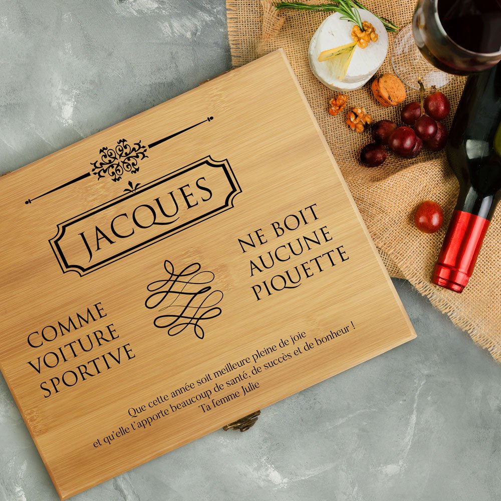 Personalized Sommelier Set for Husband Anniversary