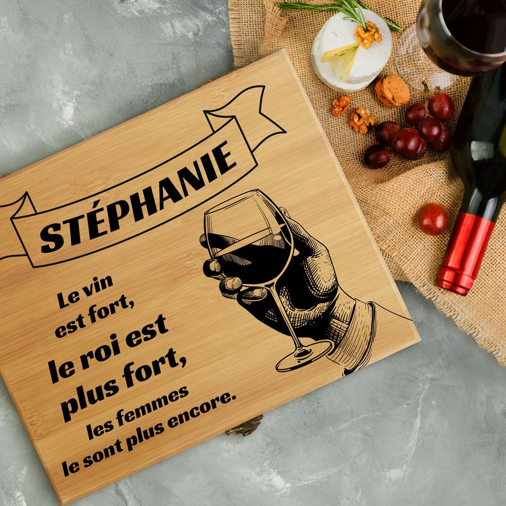 Murrano Personalized Sommelier Kit for Her Bachelorette Party