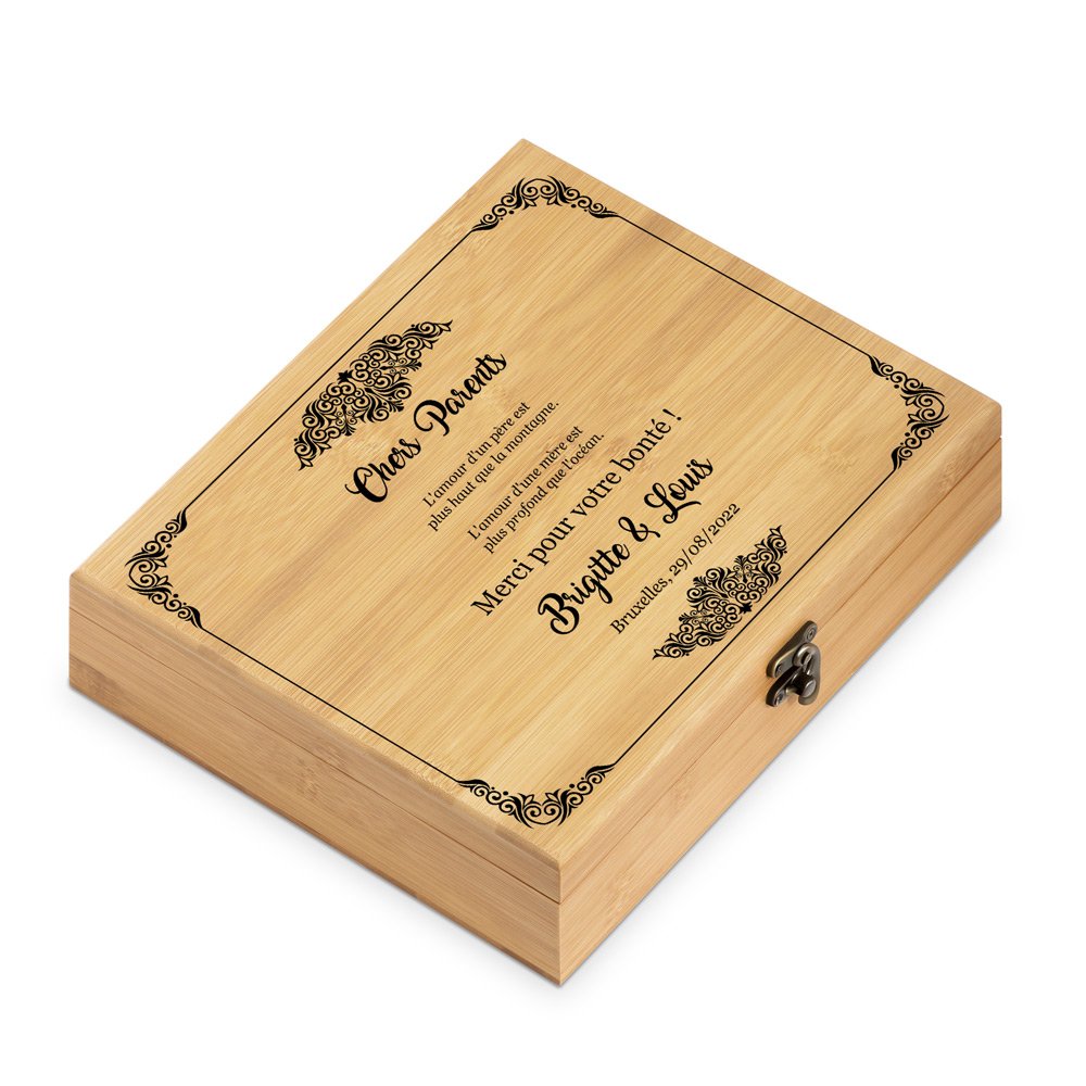 Murrano Sommelier Gift Set with Custom Print
