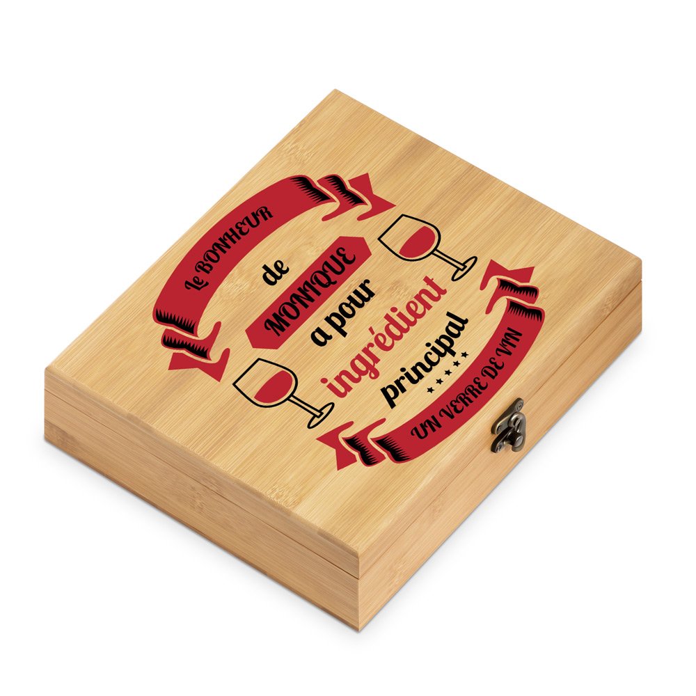 Murrano Personalized Sommelier Set for Women - Valentine's Day Gift