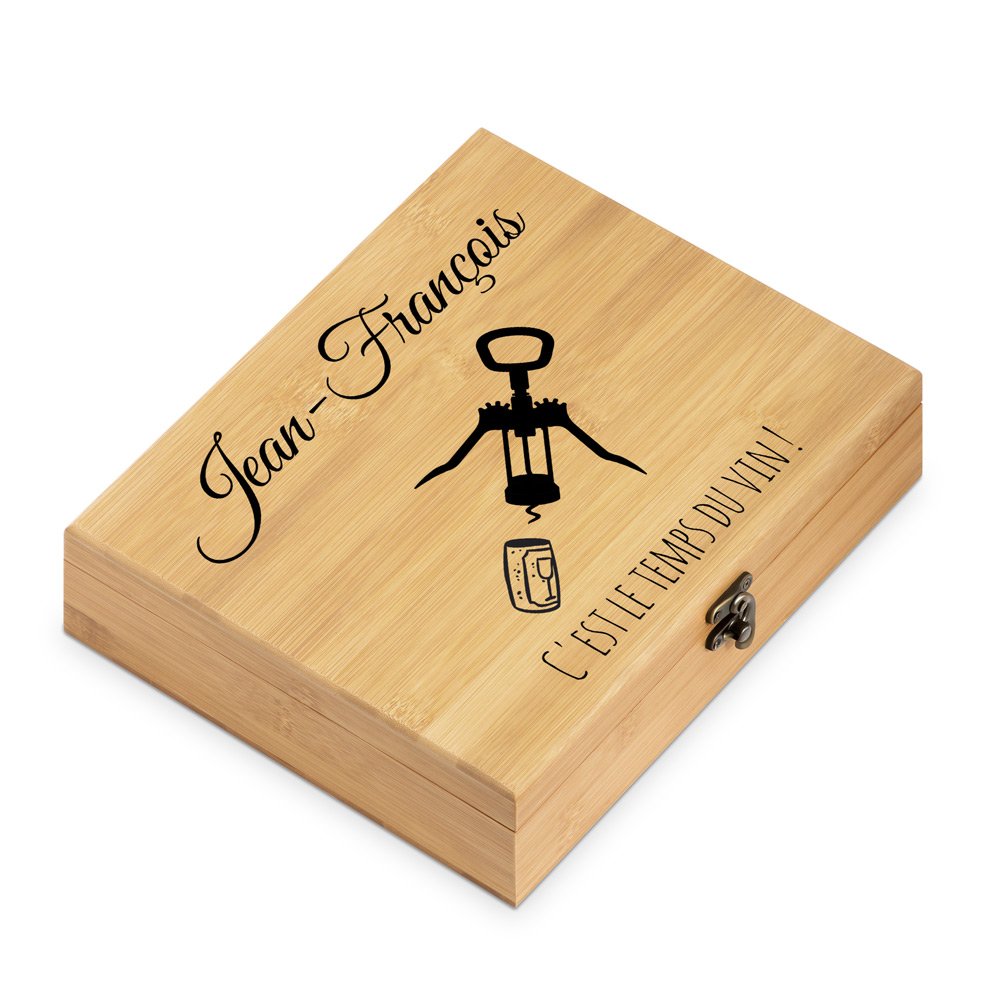 Murrano Personalized Sommelier Set for Husband - Anniversary Gift