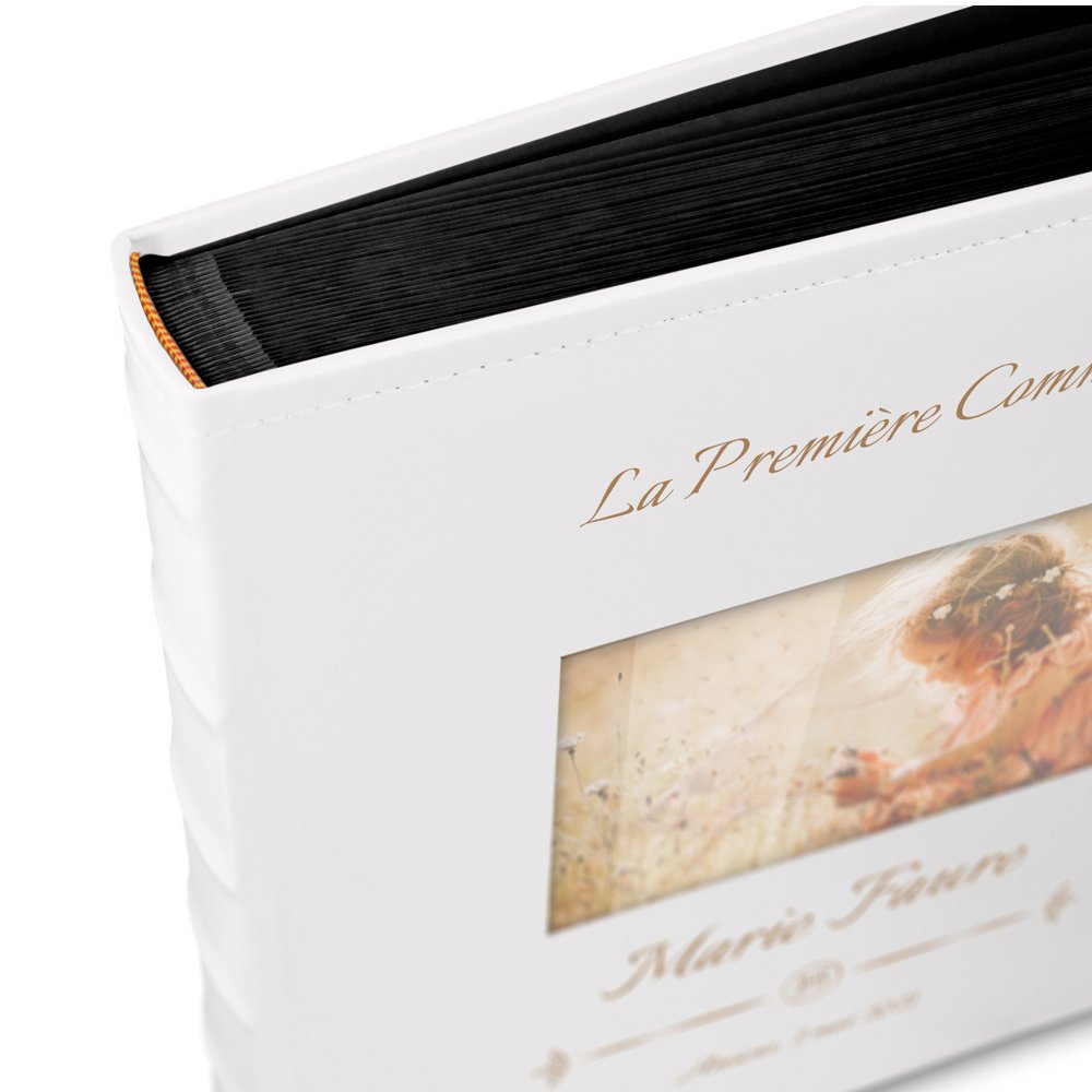 Murrano Personalized Photo Album for Girl's First Communion