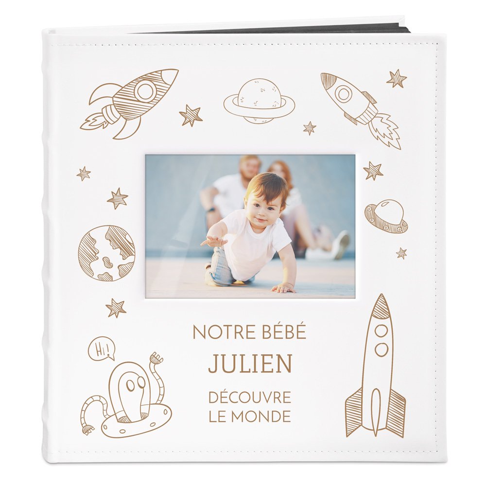 Murrano Personalized Photo Album for Little Boys