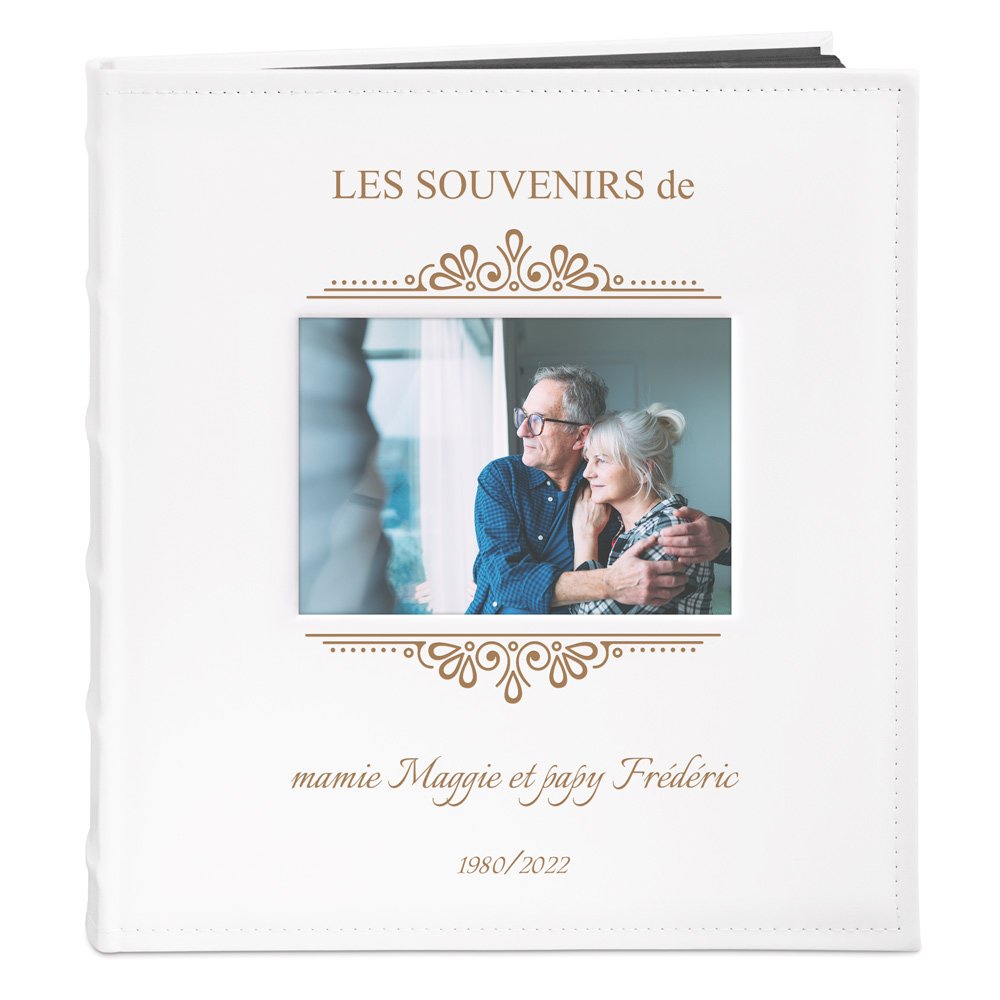 Murrano Memory Book with Window for Grandparents