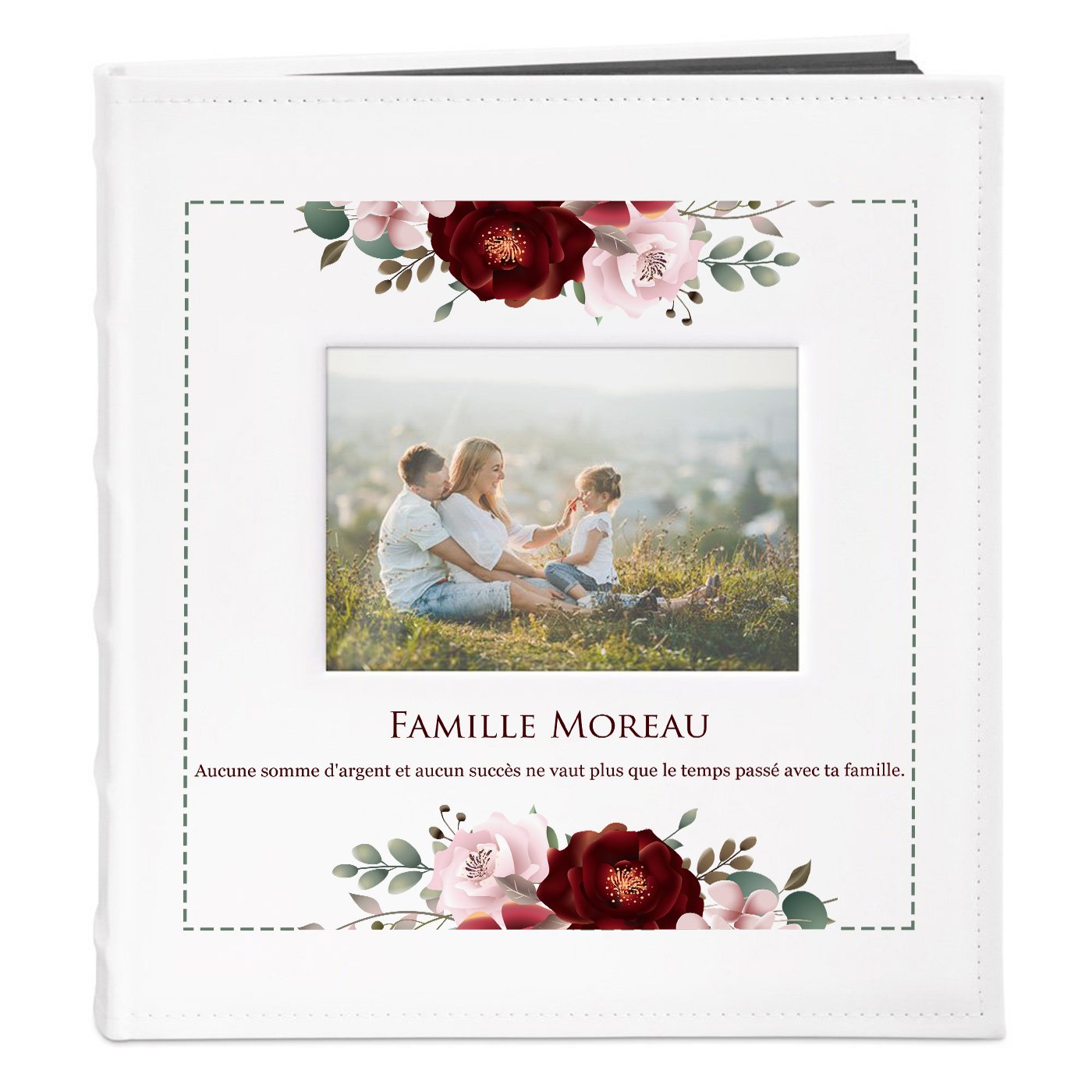 Murrano Personalized Photo Album with Window