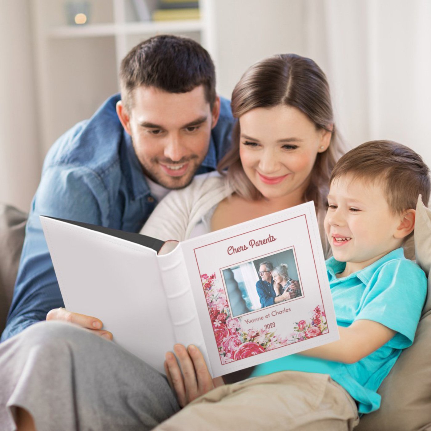 Murrano Personalized Photo Album with Window