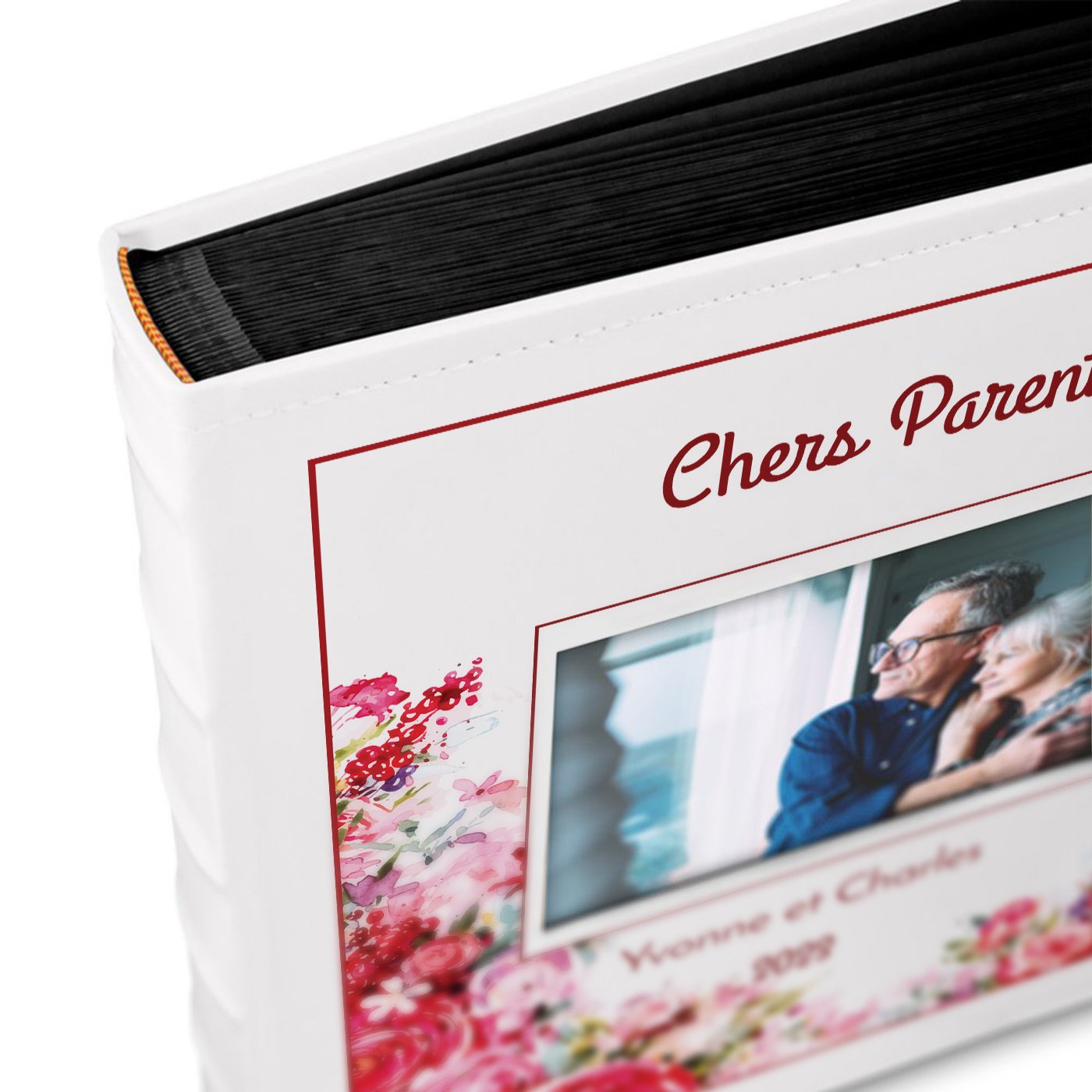 Murrano Personalized Photo Album with Window