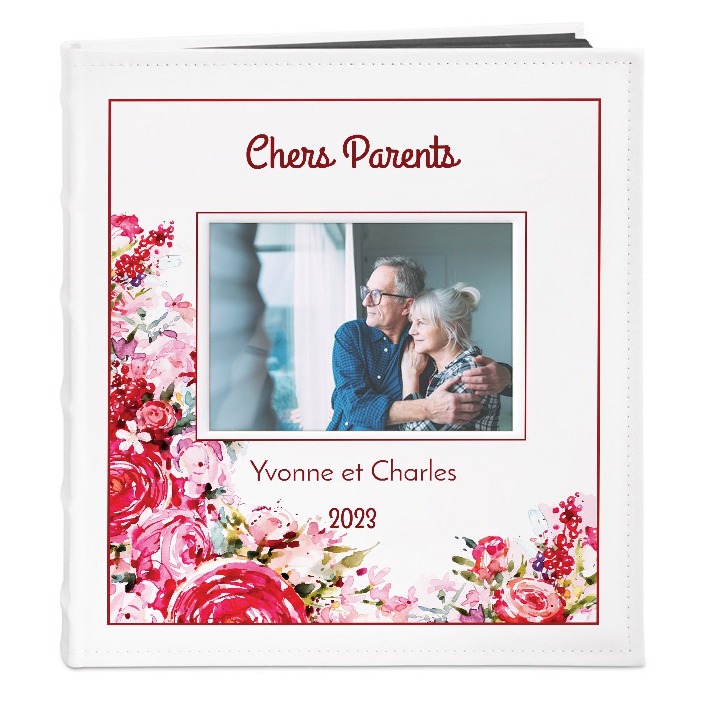 Murrano Personalized Photo Album with Window