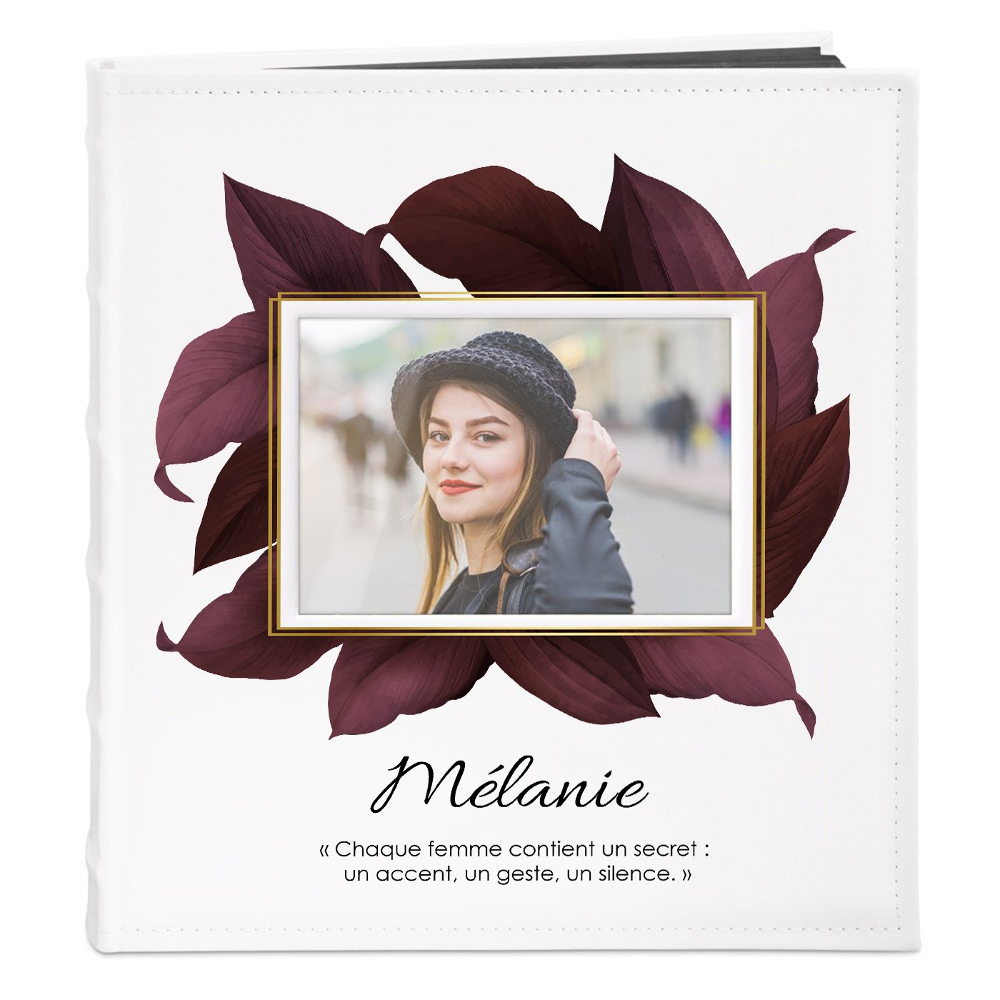 Murrano Personalized Photo Album with Window for Teacher