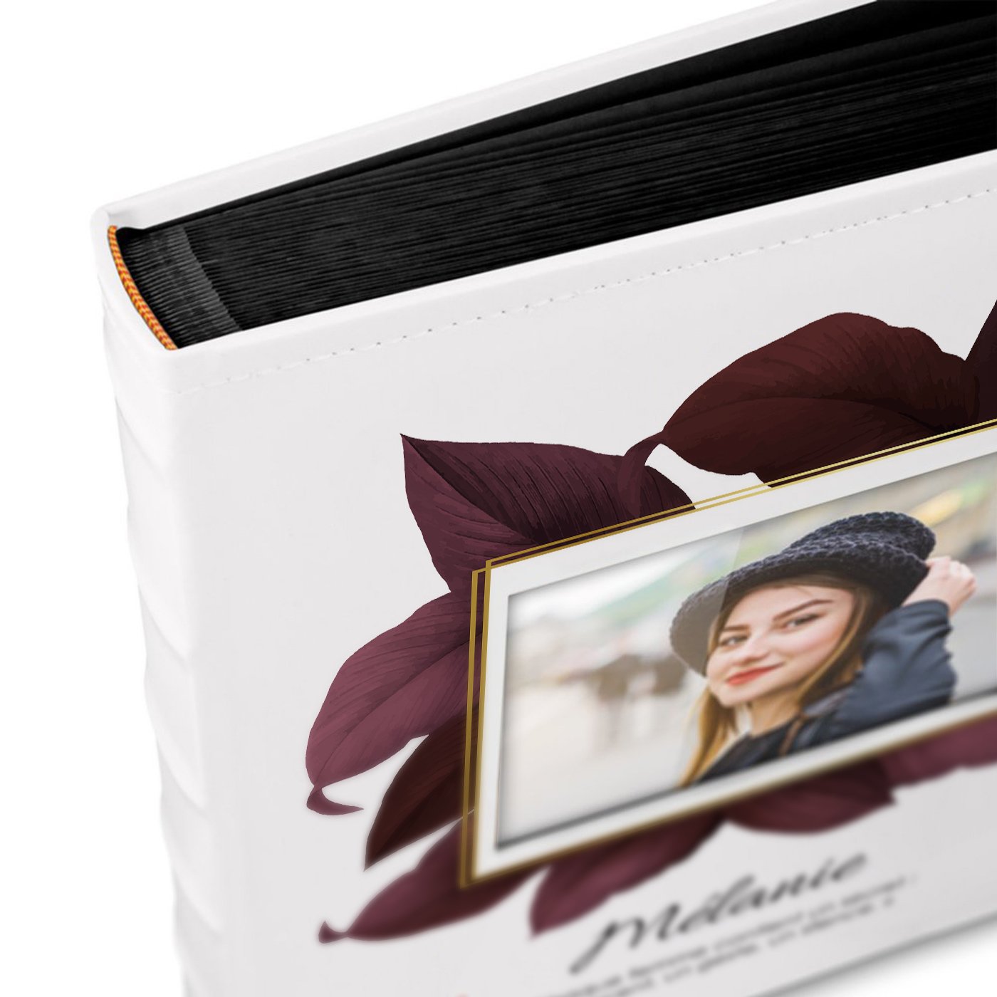 Murrano Personalized Photo Album with Window for Teacher