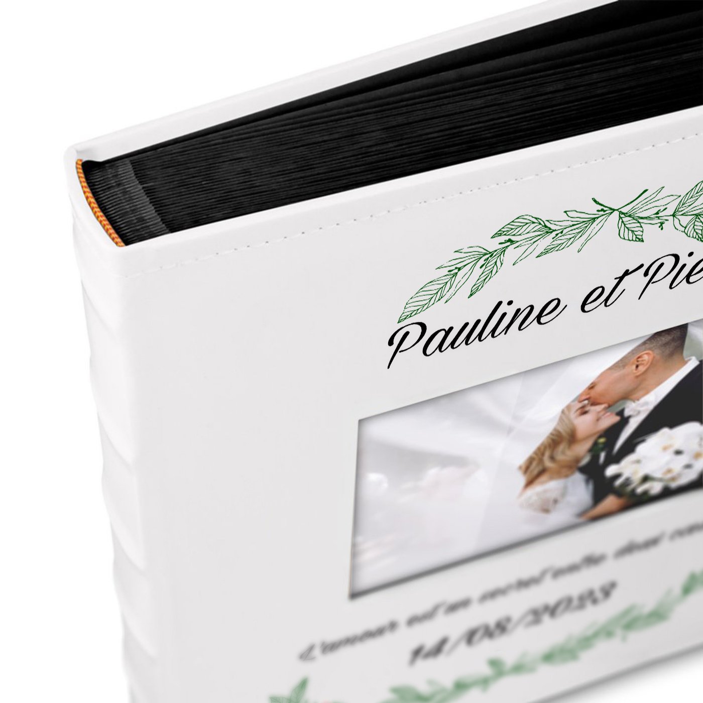 Murrano Custom Photo Album for Couples