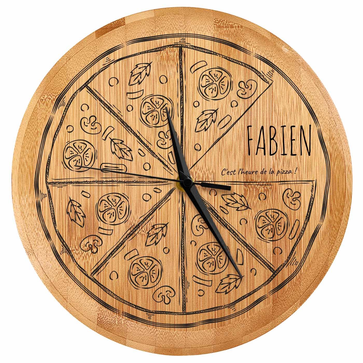 Reloj de pared personalizado Murrano para él