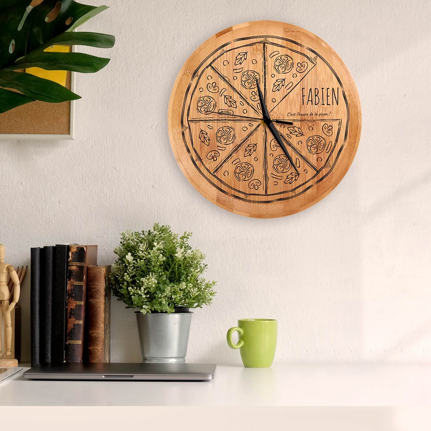 Murrano Custom Wall Clock for Him