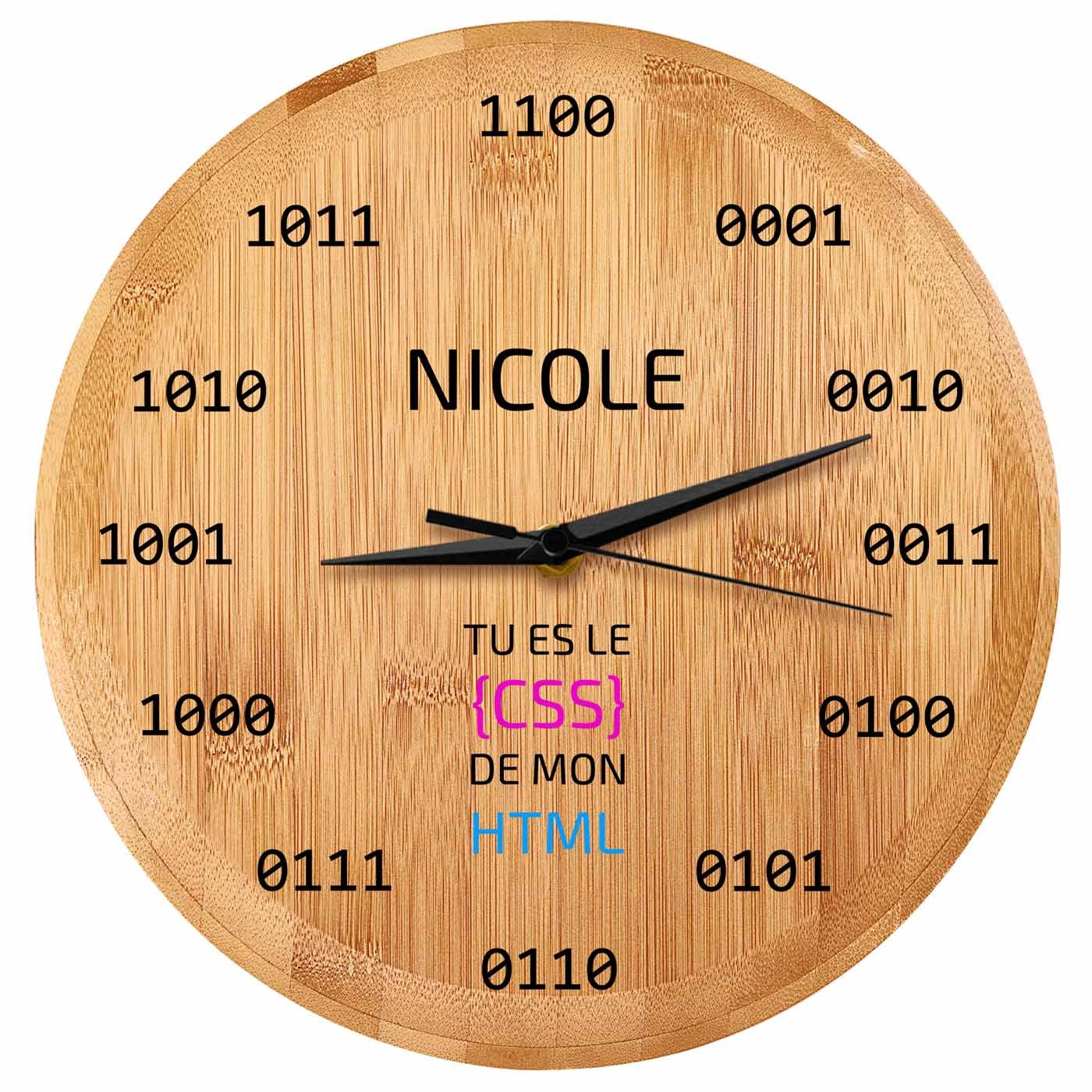 Reloj de pared personalizado Murrano