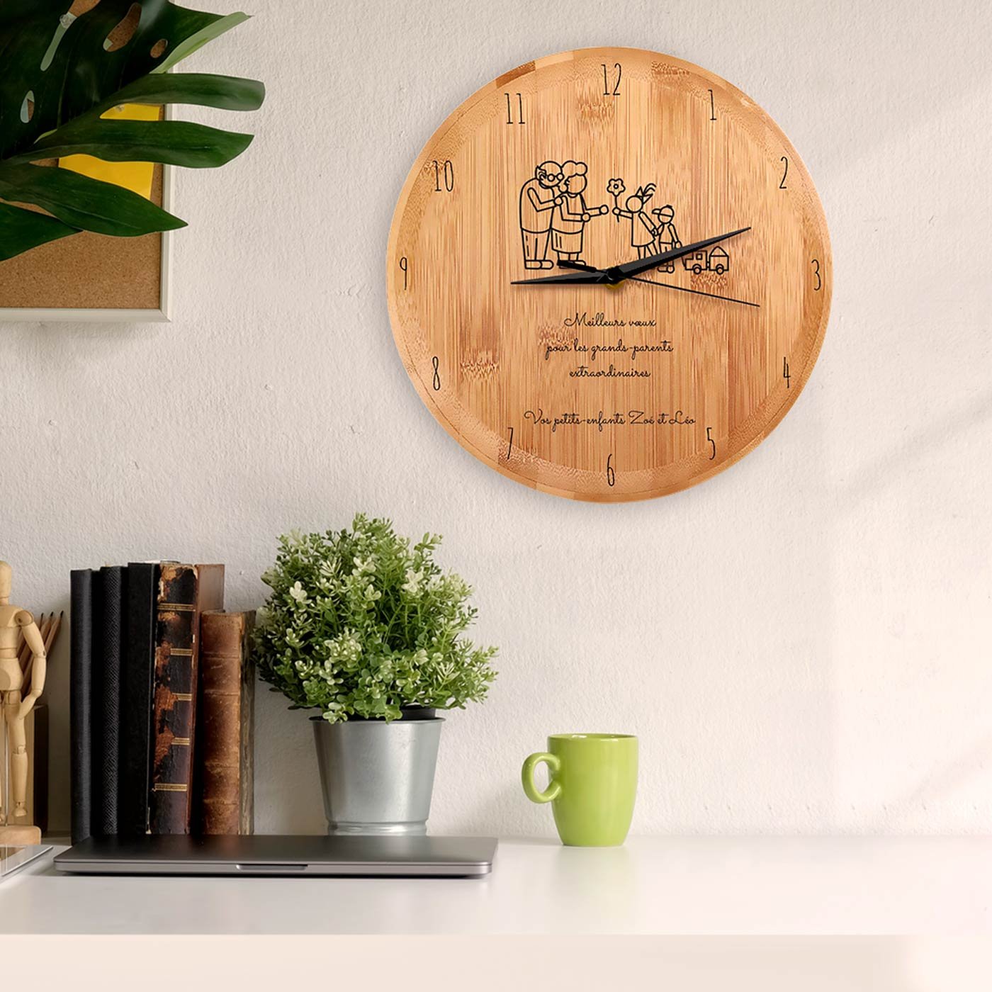 Reloj de pared personalizado Murrano