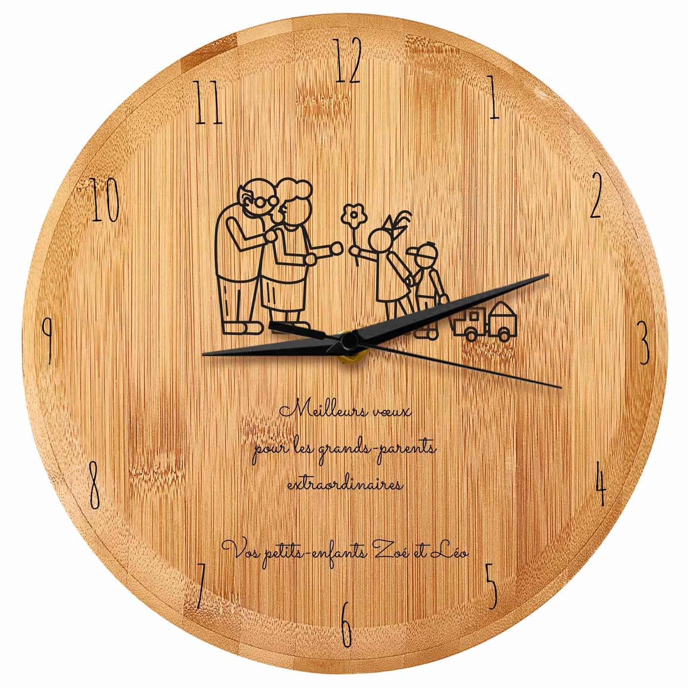 Reloj de pared personalizado Murrano