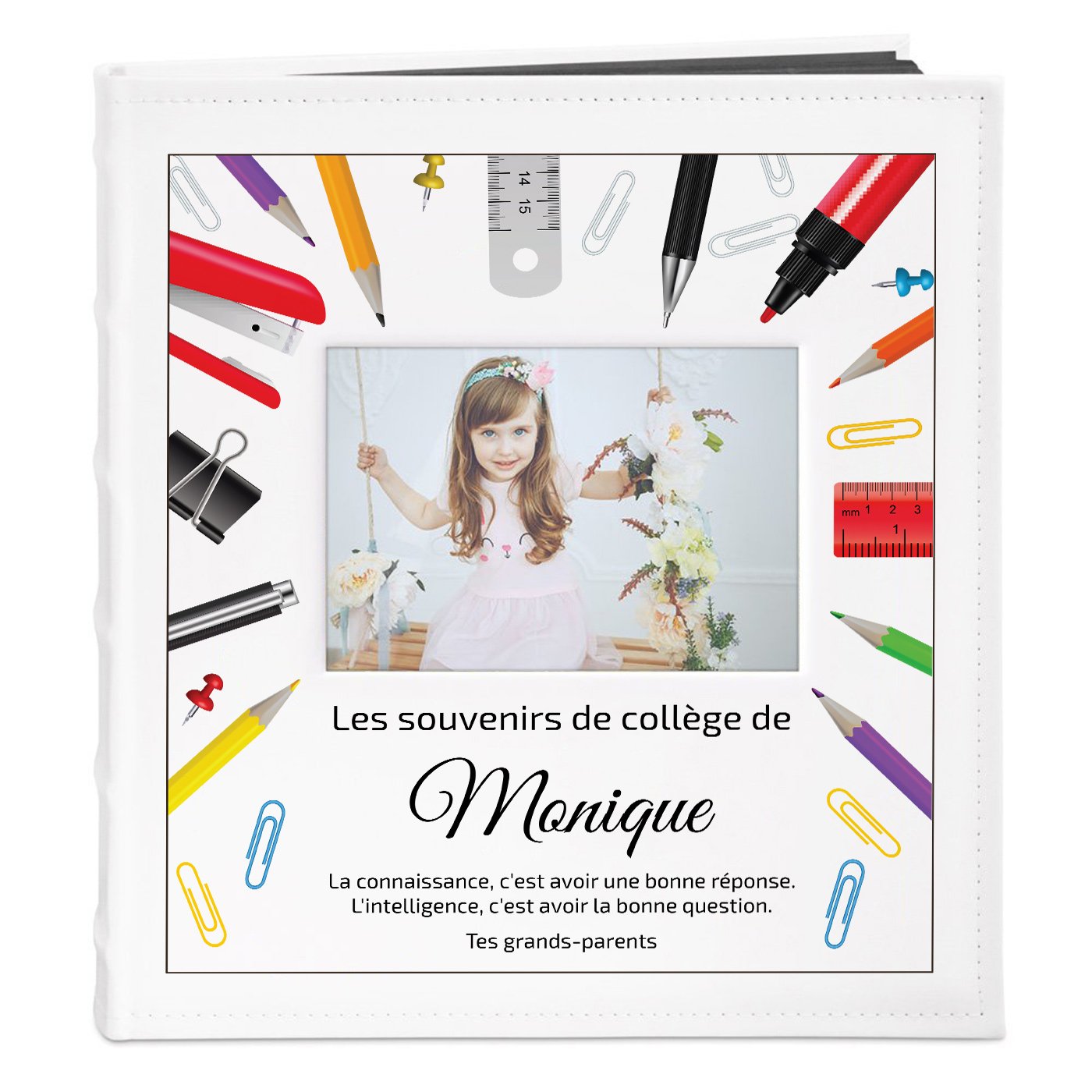 Murrano Personalized Photo Album for Little Girl's Birthday