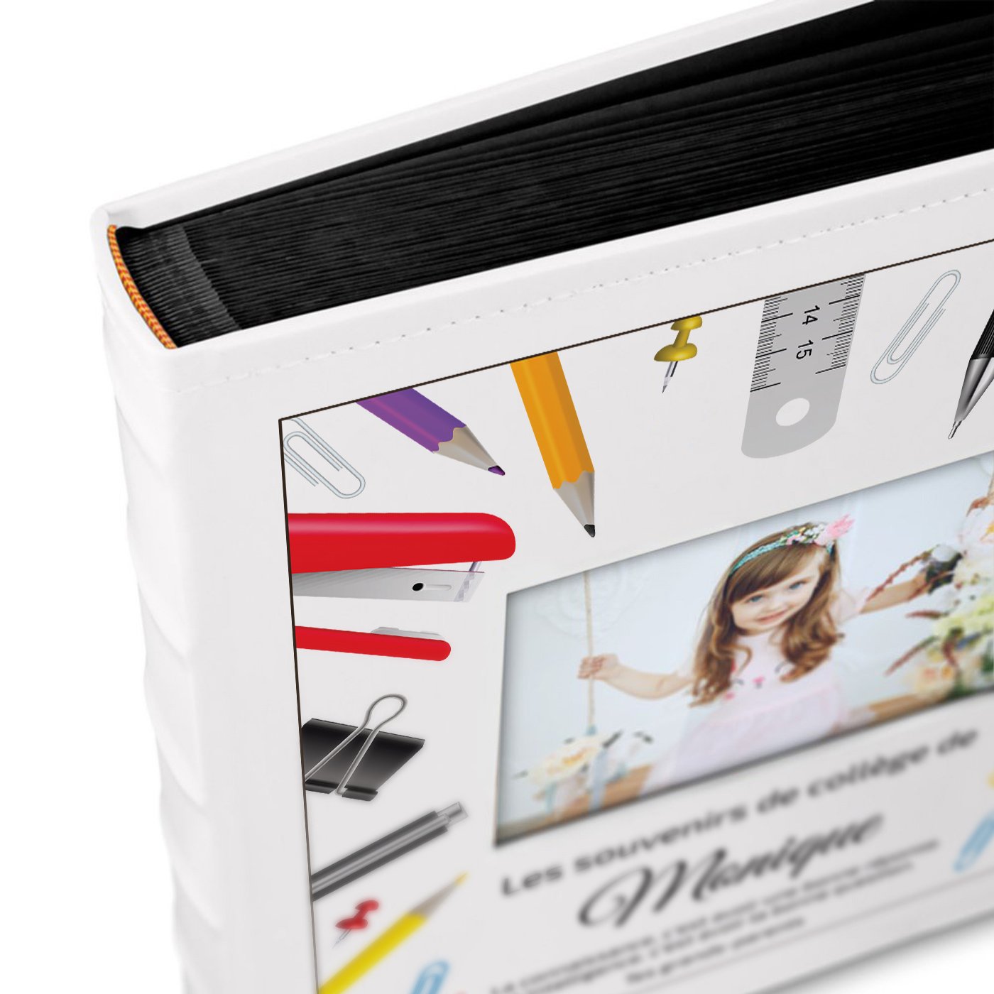 Murrano Personalized Photo Album for Little Girl's Birthday