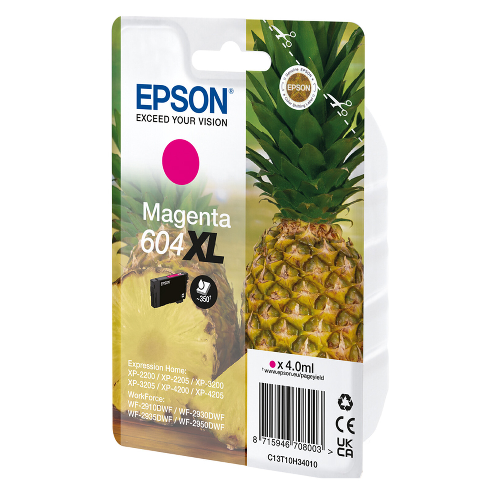 Epson 604XL Magenta Ink Cartridge