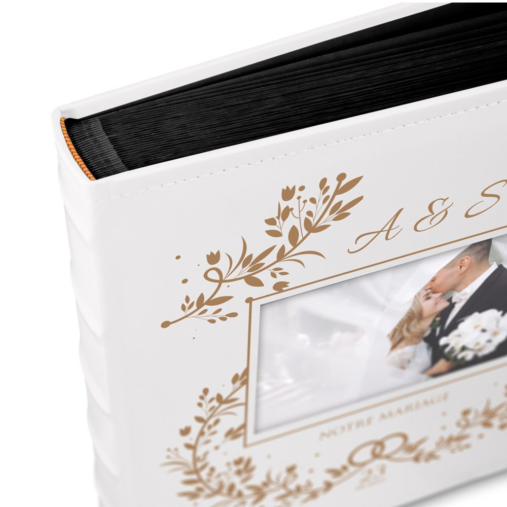 Murrano Custom Photo Album for Couples - Wedding Gift