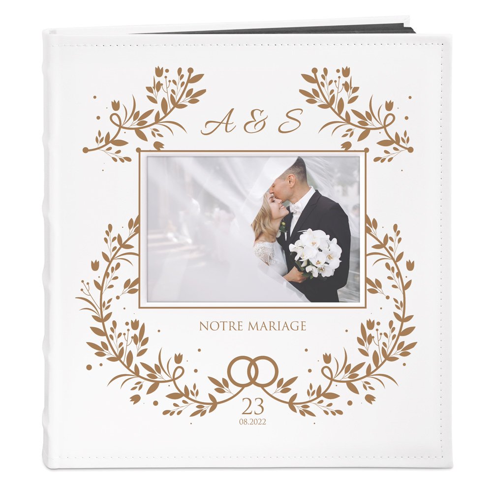 Murrano Custom Photo Album for Couples - Wedding Gift