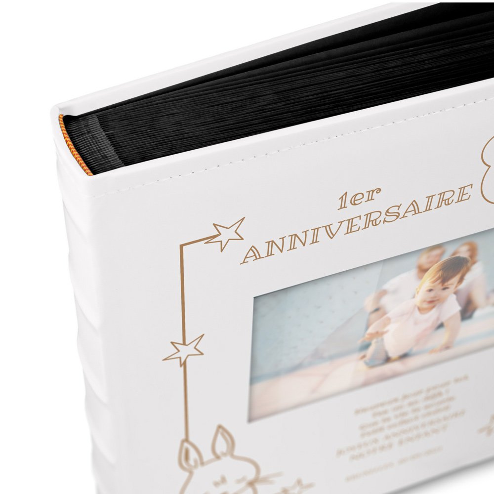 Murrano Photo Album with Window for a 1-Year-Old Baby