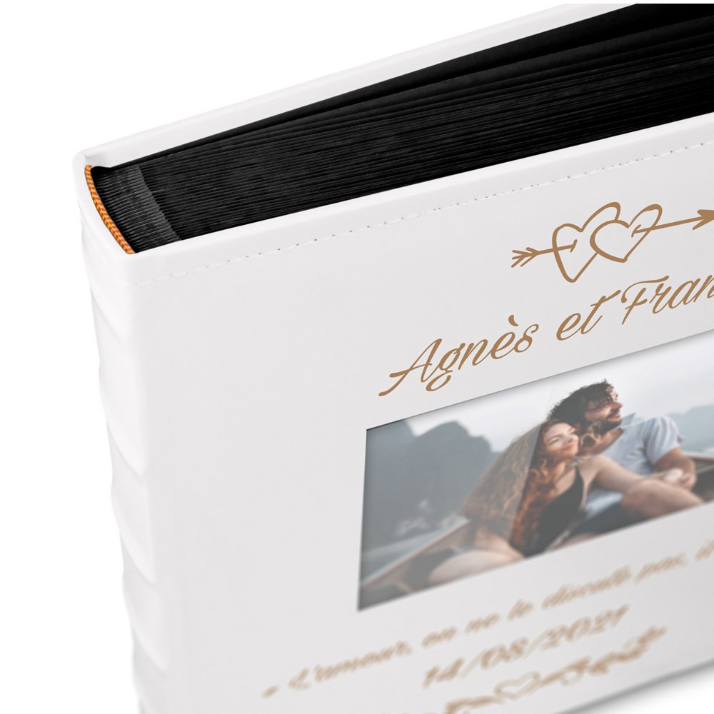 Murrano Personalized Wedding Photo Album