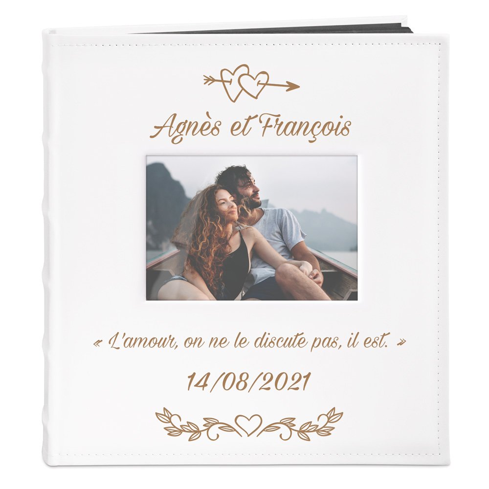 Album photo de mariage personnalisé Murrano