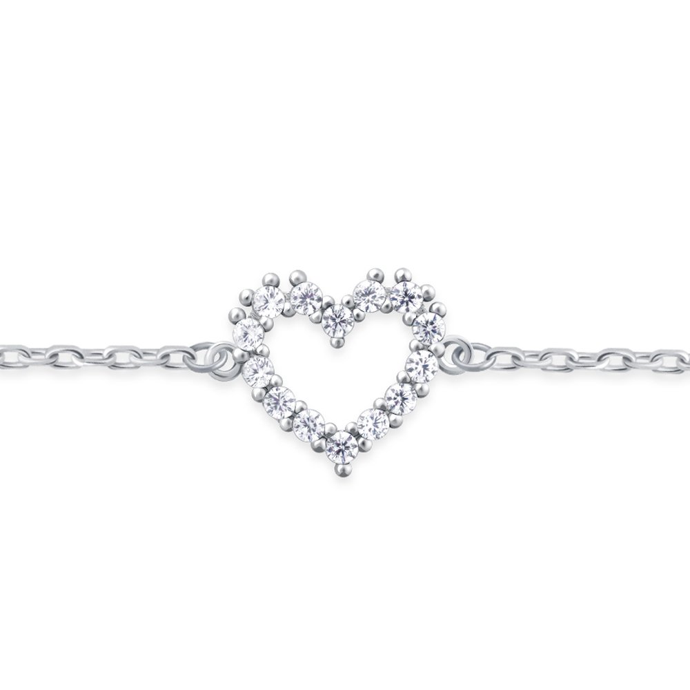 Murrano Silver Bracelet with Engraving for a Friend