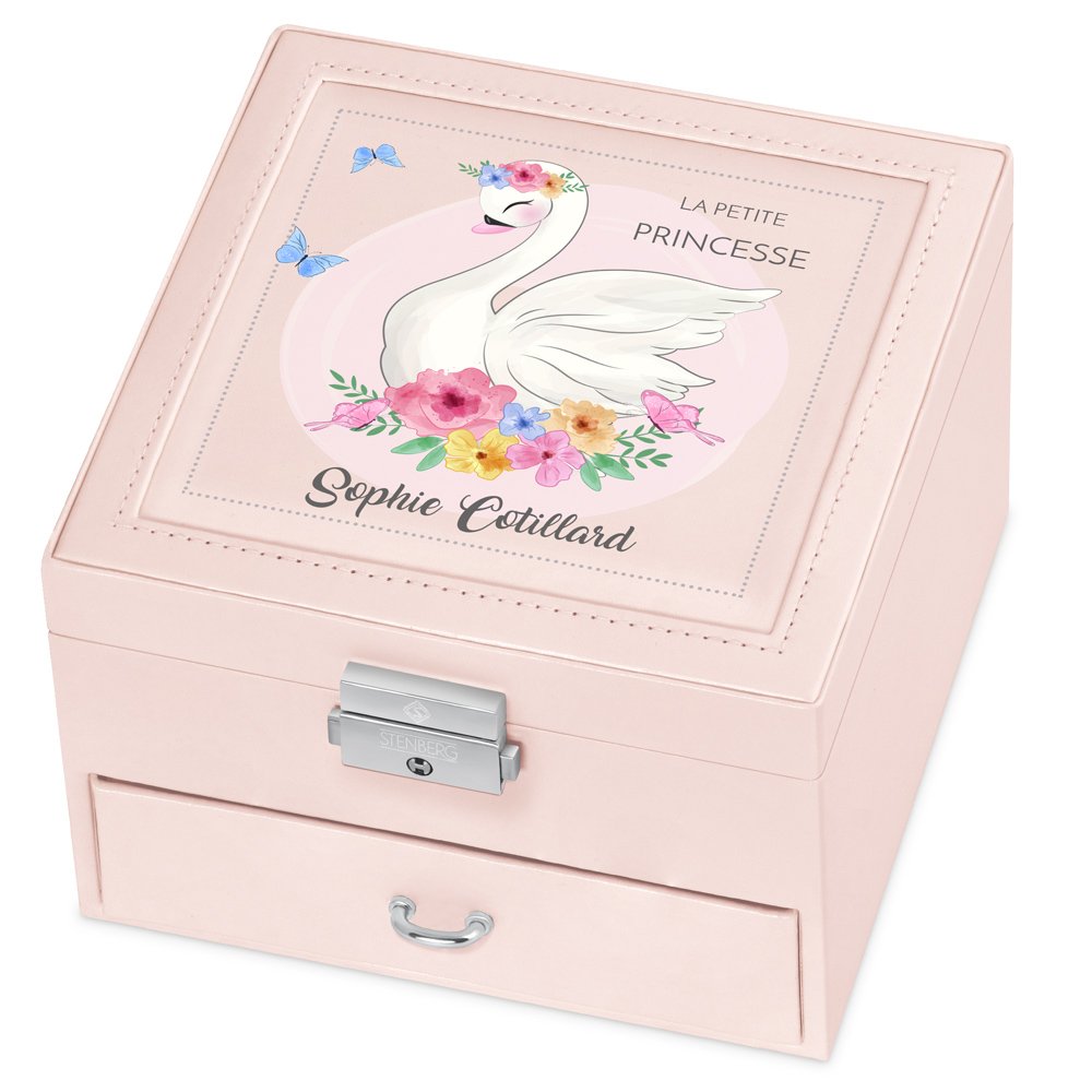 Murrano Personalized Jewelry Box - Pink for Niece's Birthday