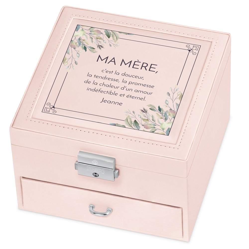 Cajón de joyas personalizado Murrano - Mejor mamá para el Día de las Madres