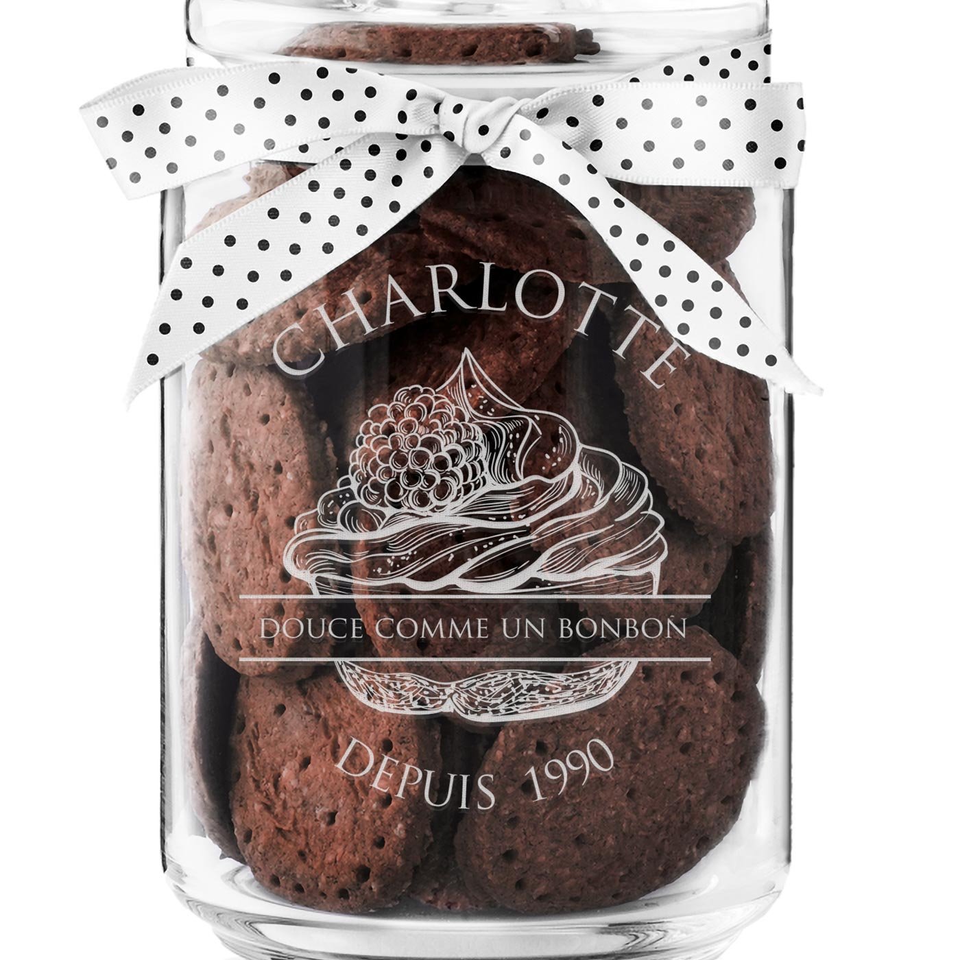Murrano Cookie Jar - Personalized Glass Pot