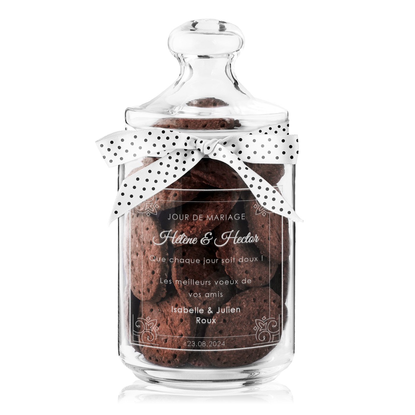 Murrano Glass Cookie Jar for a Loving Couple's Wedding Anniversary