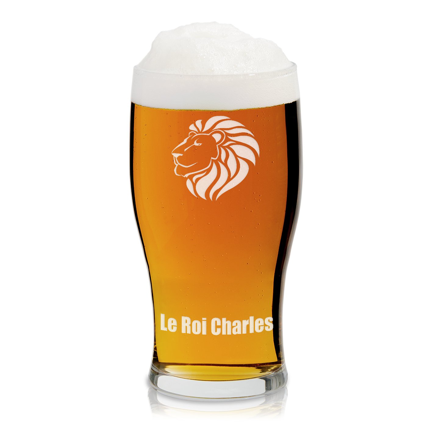 Verre à bière personnalisé Murrano pour directeur patron
