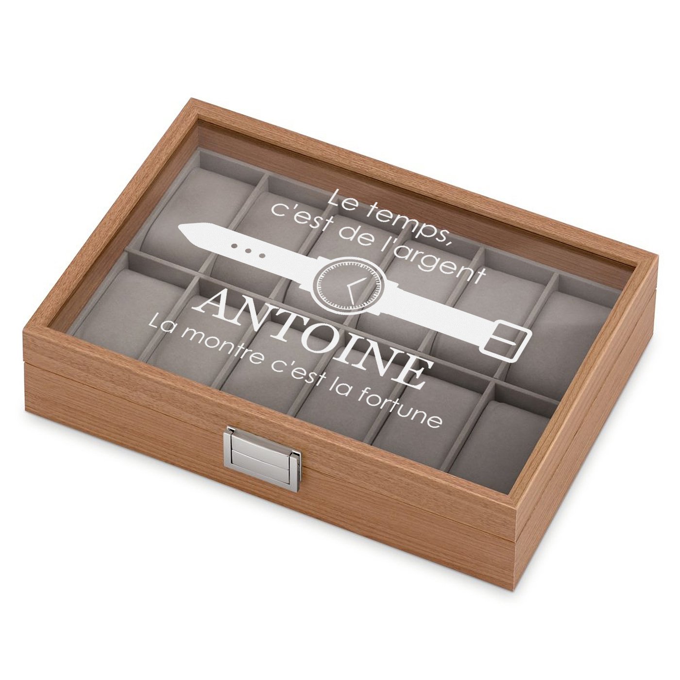 Caja de relojes personalizada Murrano