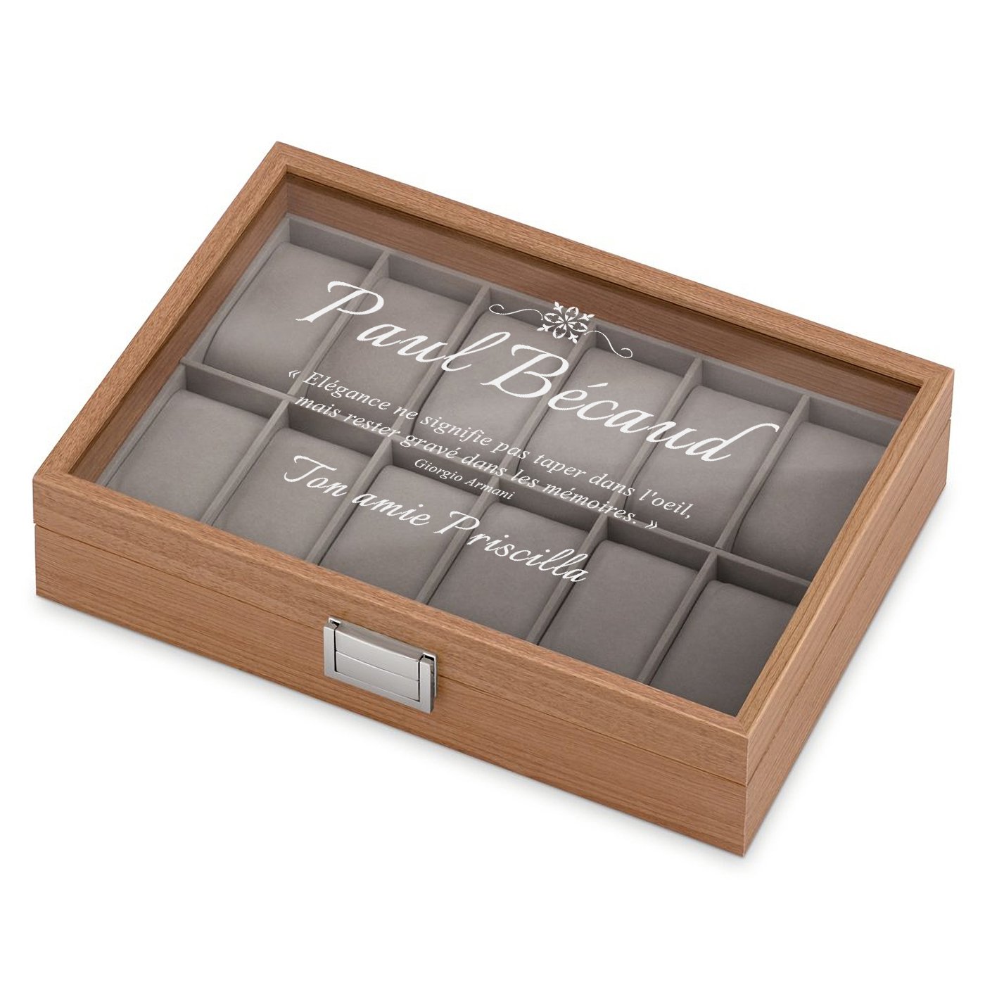 Murrano Personalized Watch Box