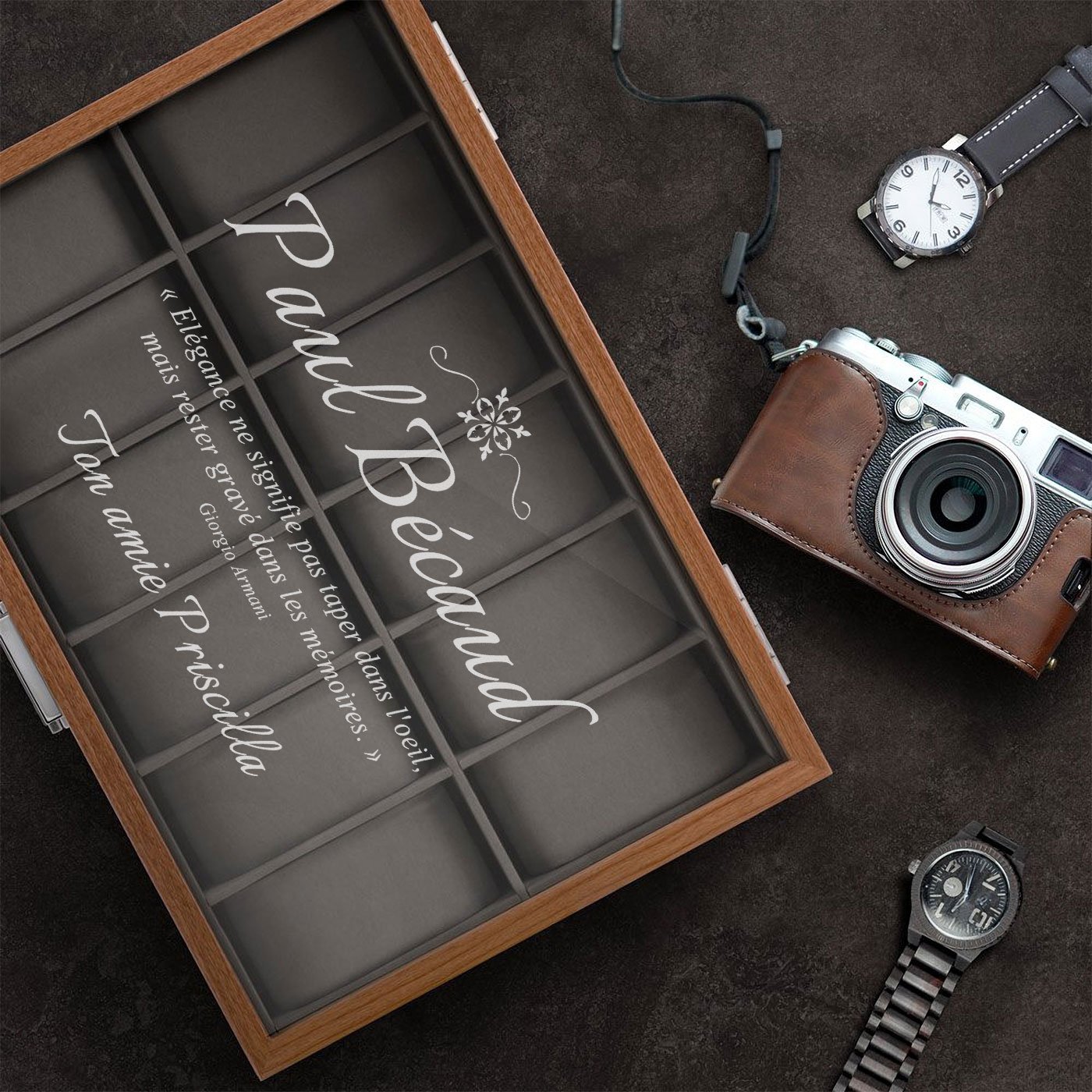 Murrano Personalized Watch Box