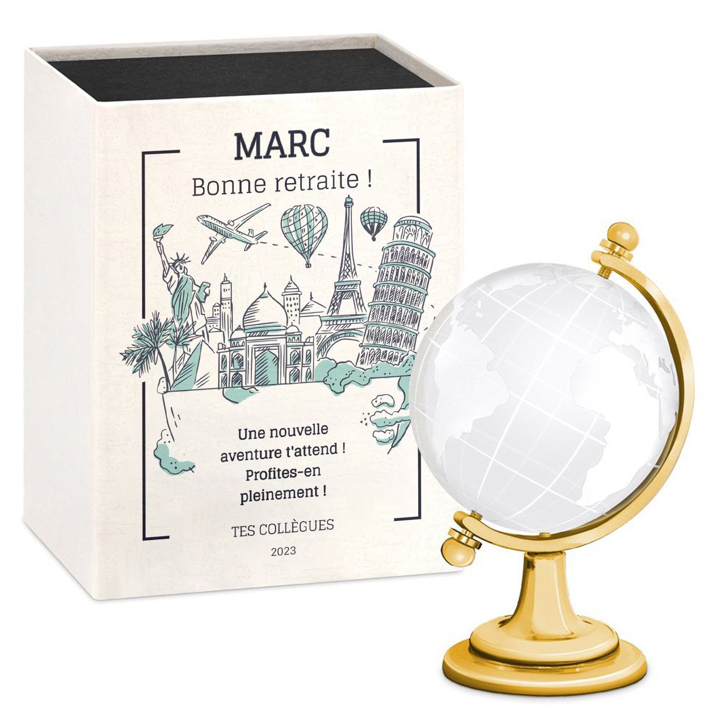 Globo de vidrio Murrano - Regalo de jubilación para él