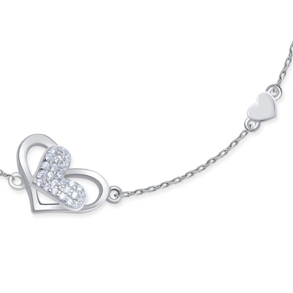 Pulseras de plata de Murrano con grabado para una amiga