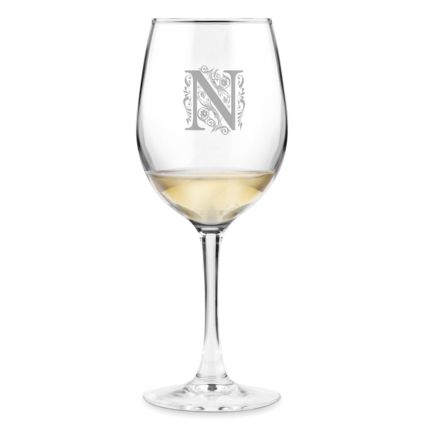 Copo de vino personalizado Murrano con grabado