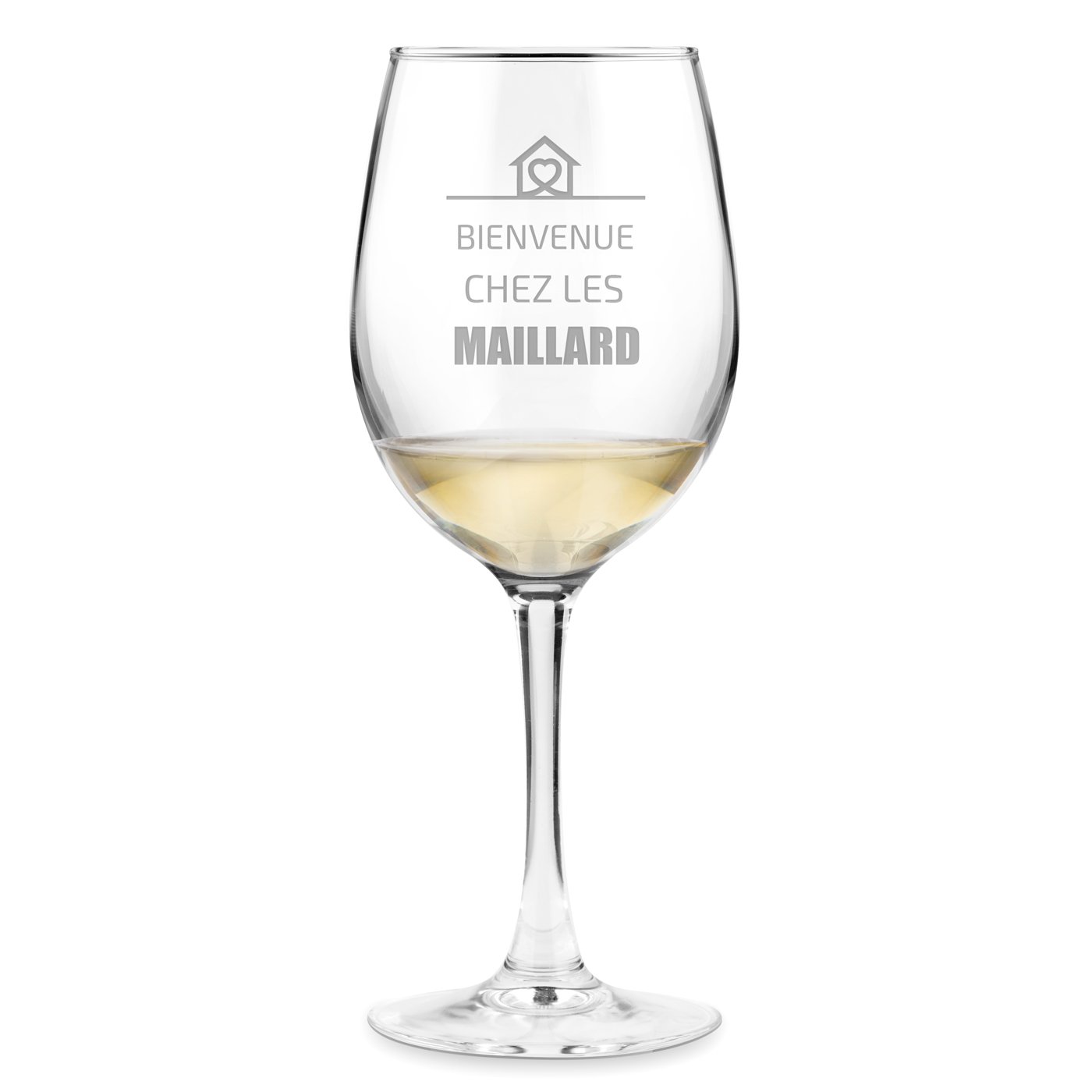 Copa de vino personalizada Murrano para amigos